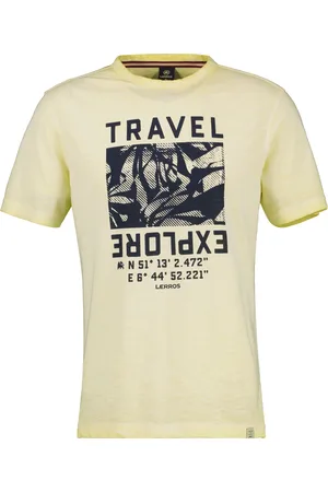 Lerros Modisches Herren T-Shirt mit Brustprint