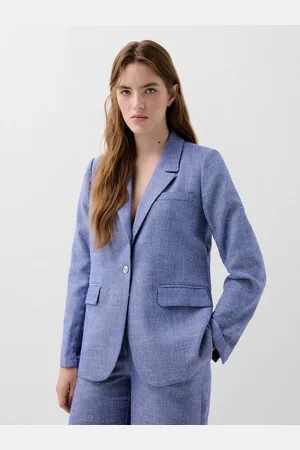 SCALPERS Linen Studs Blazer 
