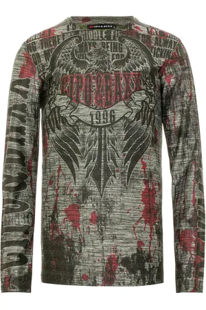 Cipo & Baxx Shirt mit coolem Allover-Print