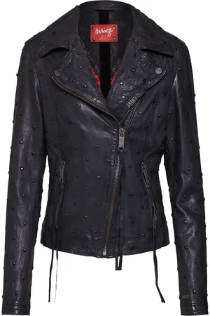 Maze Biker-Lederjacke