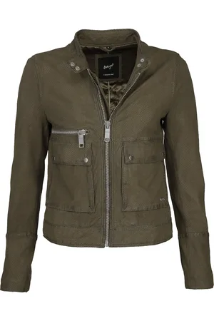 Maze Lederjacke perforiert 