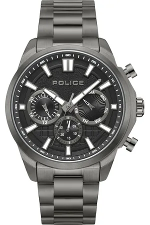 Police Analoguhr 