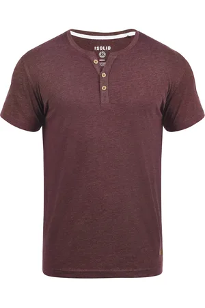Solid Rundhalsshirt 