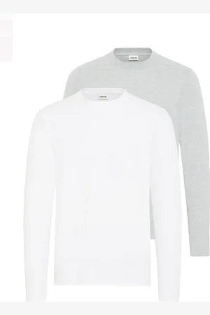 Solid Langarmshirt 
