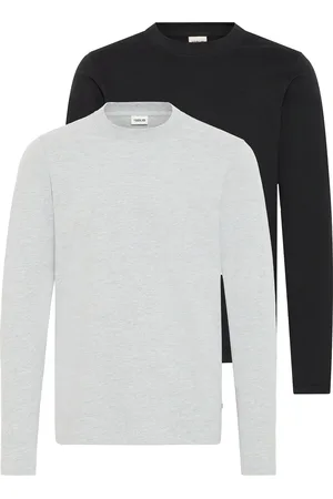 Solid Langarmshirt 