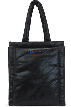 Karl Lagerfeld MODERN BLUR COATED DENIM TOTE