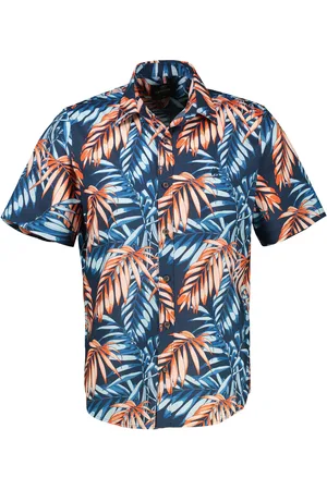 Lerros Hawaiihemd, floral gemustert