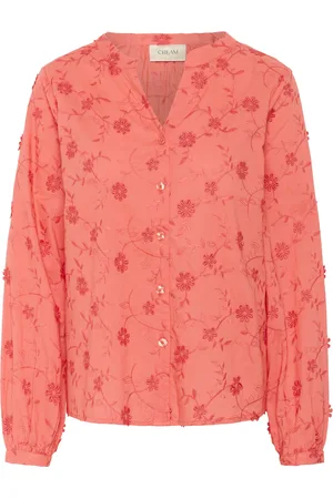 Cream Bluse