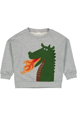 Green Cotton Sweatshirt