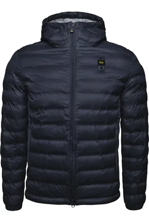 Blauer Jacke 