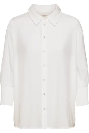 Cream Bluse 