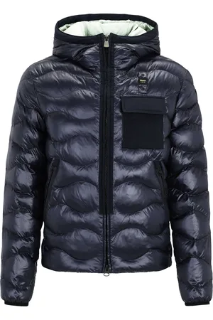 Blauer Jacke 