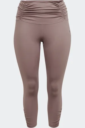 adidas Yoga Studio Gathered 7/8-Leggings – Große Größen