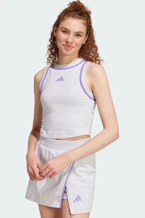 adidas Essentials Color-Pop Cotton Crop-Top
