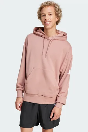 adidas Essentials Loose-Fit 3-Streifen Logo French Terry Hoodie