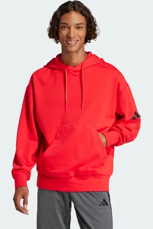 adidas Essentials Loose-Fit 3-Streifen Logo French Terry Hoodie