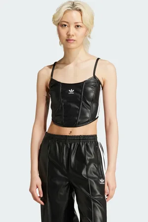 adidas Firebird Pleather Korsett-Top