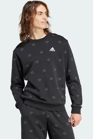 adidas Seasonal Essentials Monogram Graphic Sweatshirt