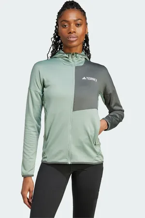 adidas Terrex Xperior Climawarm Light Fleece Kapuzenjacke