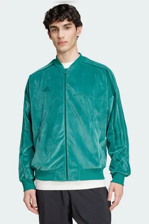 adidas House of Tiro Velour Bomber Jacket