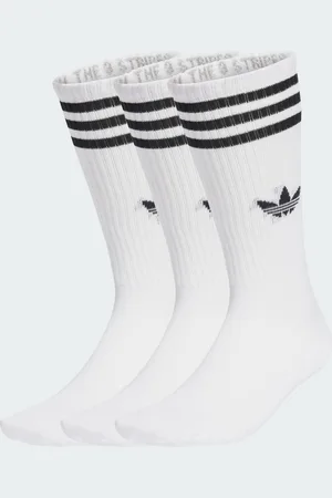 adidas 3-Streifen High Crew Socken, 3 Paar