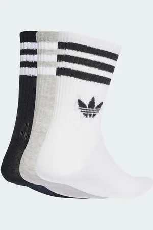 adidas 3-Streifen Crew Socken, 3 Paar
