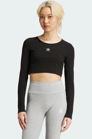 adidas Essentials Ribbed Crop-Shirt