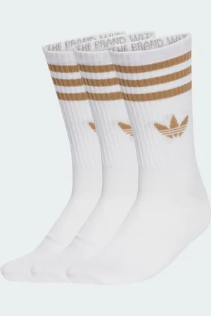adidas 3-Streifen Crew Socken, 3 Paar