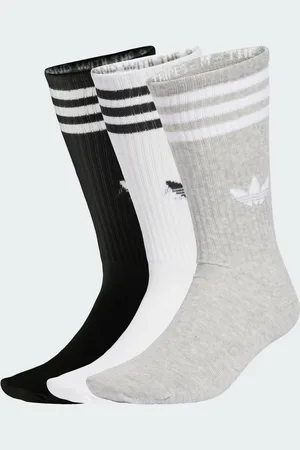 adidas 3-Streifen High Crew Socken, 3 Paar