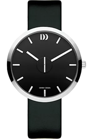 Danish Design Danish Design Unisex Erwachsene Analog Quarz Uhr mit Leder Armband IQ13Q1198