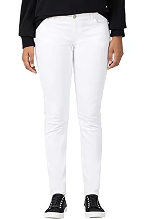 Timezone Damen Hosen & Jeans - Damen Tight Aleenatz Hose, Weiß (Pure White 0100), W25(Herstellergröße:25)