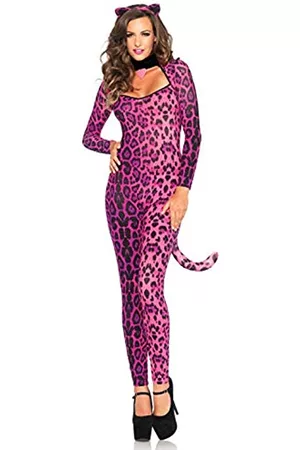 Leg Avenue Damen Anzüge - 85392 - Pretty Pink Pussycat Damen kostüm , Größe Medium (EUR 38)