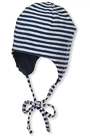 Sterntaler Baby Hüte - Baby - Jungen Bonnet Reversible M tze, Marine, 39 EU
