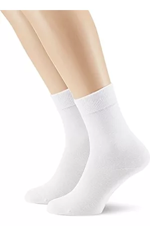 Hudson Damen Socken & Strümpfe - Damen Socken, 025011 Only, 2er Pack, Gr. 35/38, Weiß (White 0008)
