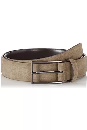 Strellson Herren Gürtel - Premium Herren 3887 Gürtel, Beige (Taupe 42), 80