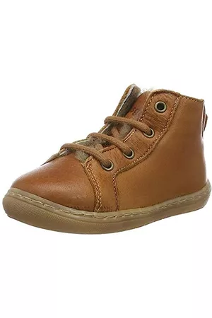 Bisgaard Halbschuhe - Unisex Baby Vibs Sneaker, Braun (Cognac 500), 25 EU