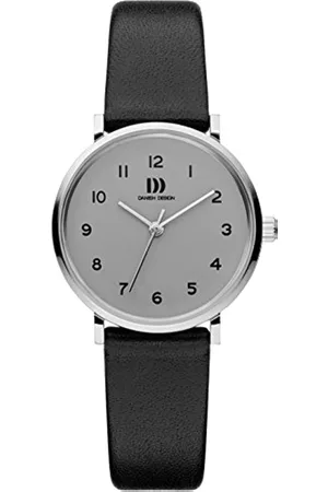 Danish Design Damen Uhren mit Lederarmband - Damen Analog Quarz Uhr mit Leder Armband IV14Q1216