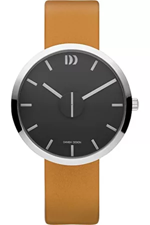 Danish Design Uhren mit Lederarmband - Unisex Erwachsene Analog Quarz Uhr mit Leder Armband IQ29Q1198