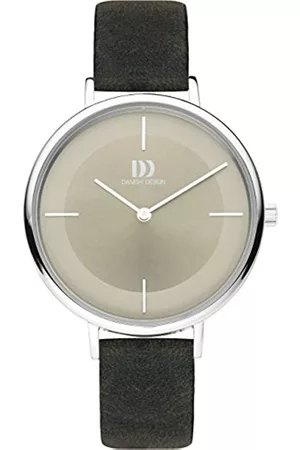Danish Design Damen Uhren mit Lederarmband - Damen Analog Quarz Uhr mit Leder Armband IV14Q1185