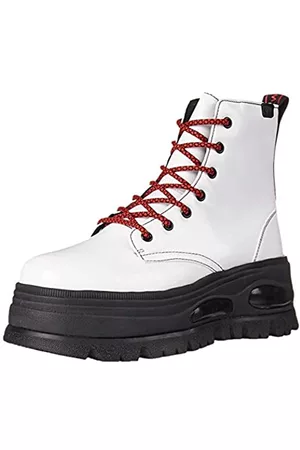 Coolway Damen Springerstiefel, Weiá