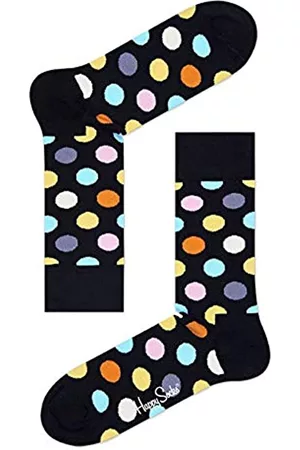 Happy Socks Socken & Strümpfe - Unisex - Erwachsene Socken, Schwarz (Multi Schwarz 099), 41-46