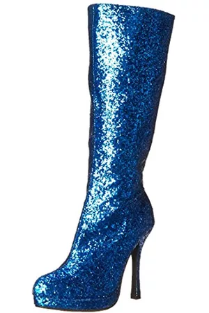 Ellie Shoes Damen Anzüge - Damen 421-zara, blau glitzernd, 42 EU