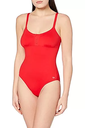 Haute Pression Damen Badeanzüge - Damen N1002 Badeanzug, rot, 42