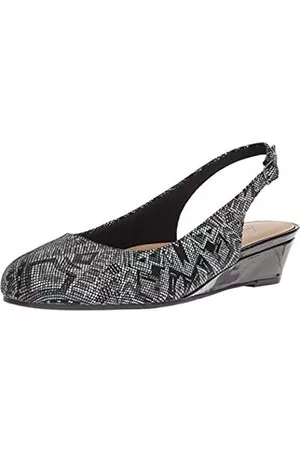 FrenchTrotters Women's Lenore Pump, Black/Multi
