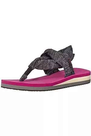 Chooka Damen Yogamatte Fußbett Sling Sport Sandale Flip Flop, Pink (magenta)