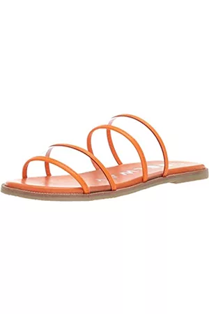 Coolway Damen Sandalen - Merci Slide Damen Sandale, Orange (Org), 36 EU