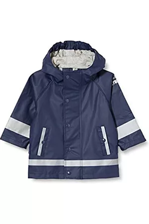 Sterntaler Regenbekleidung - Unisex Kinder Regenjacke Ungefüttert Rain Jacket, Marine, 110