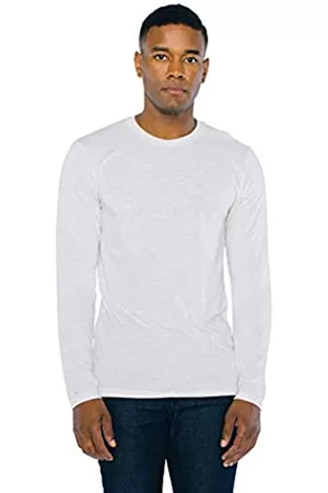 American Apparel Longsleeves - Unisex-Erwachsene Tri-Blend Long Sleeve T-Shirt, Haferflocken, Groß