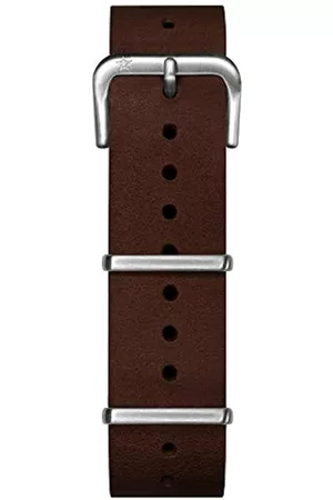Oxygen Uhren mit Lederarmband - Unisex-Gürtel, Leder, 20 cm Schnalle, Rot, EX-NL-STR-20-RE