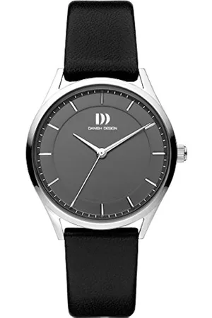 Danish Design Damen Uhren mit Lederarmband - Damen Analog Quarz Uhr mit Leder Armband IV14Q1214